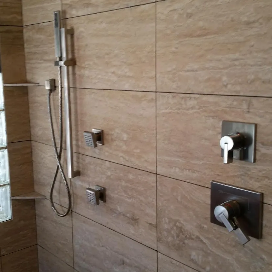 Shower fixture installation for Water Heater Replacement in Le Mars